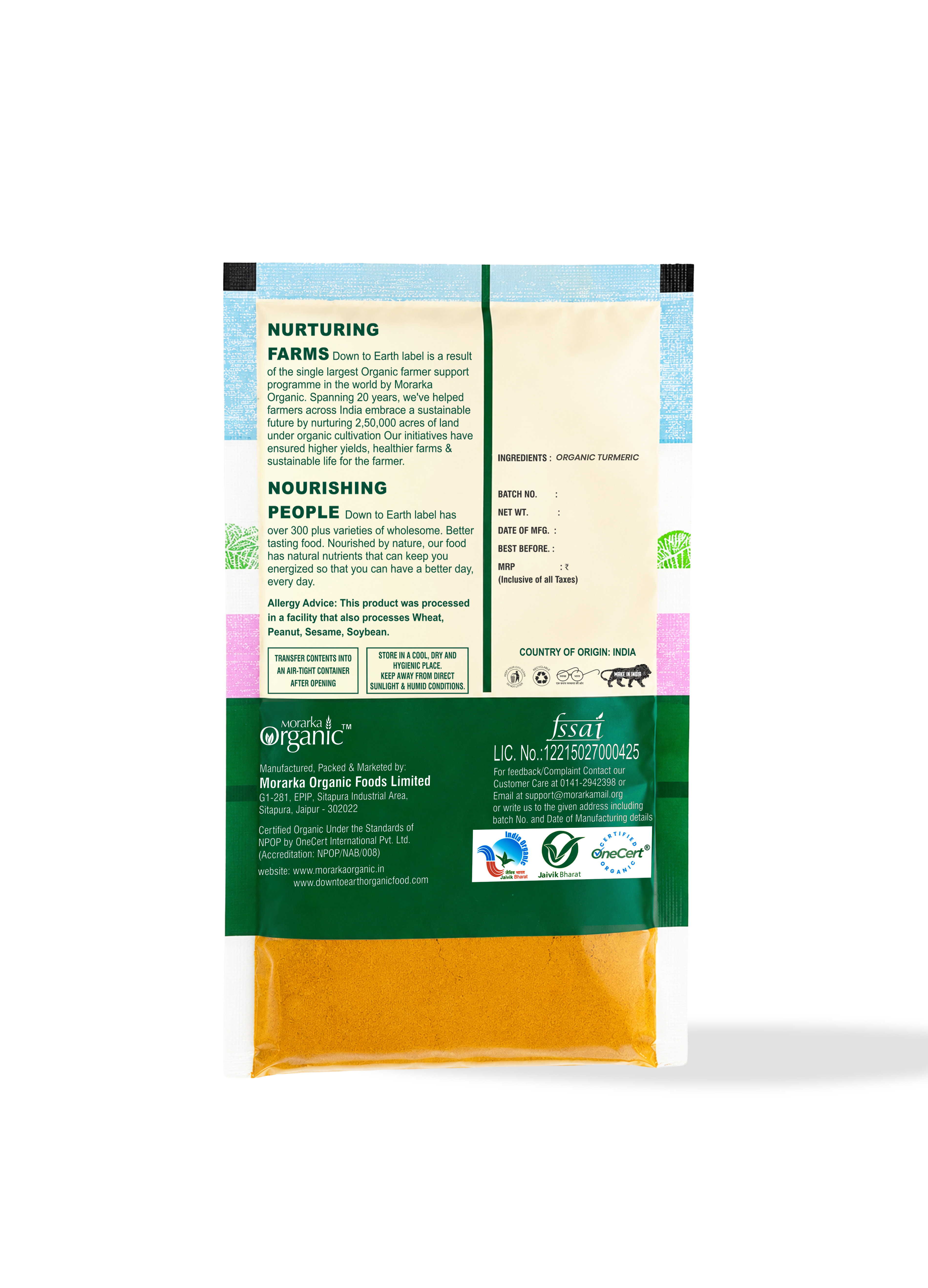 Organic Turmeric Powder