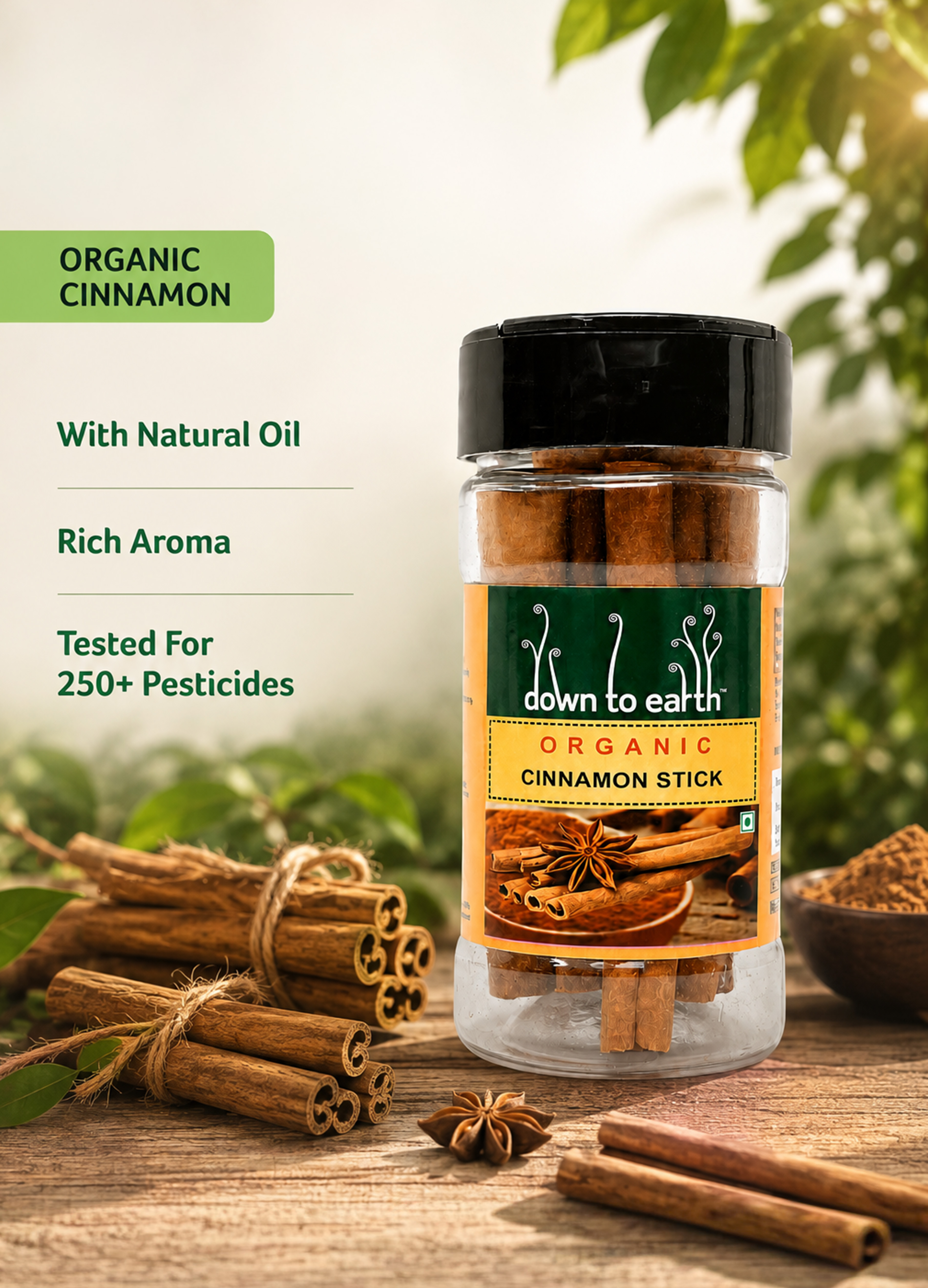 Organic Cinnamon Stick