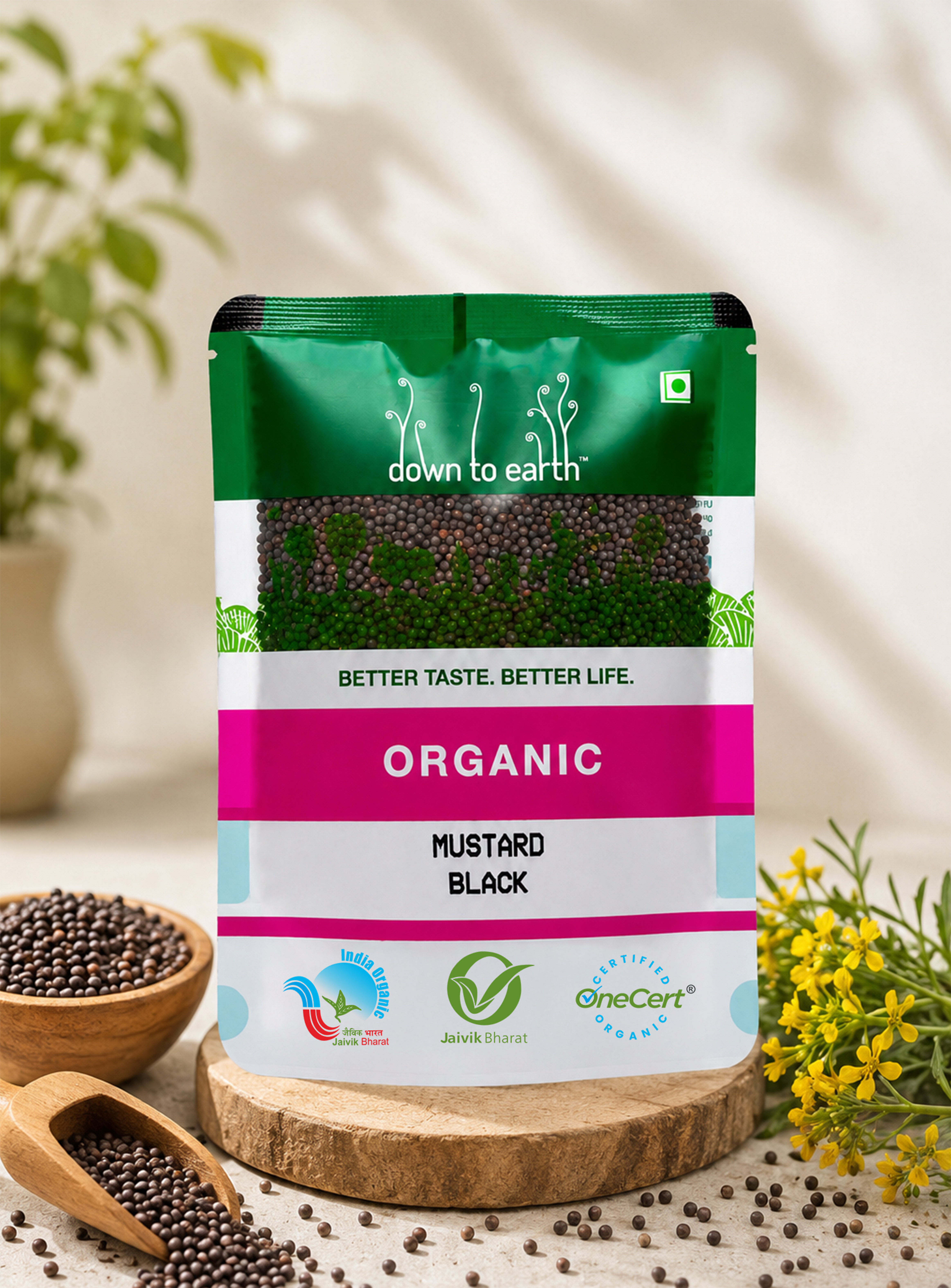 Organic Mustard Black