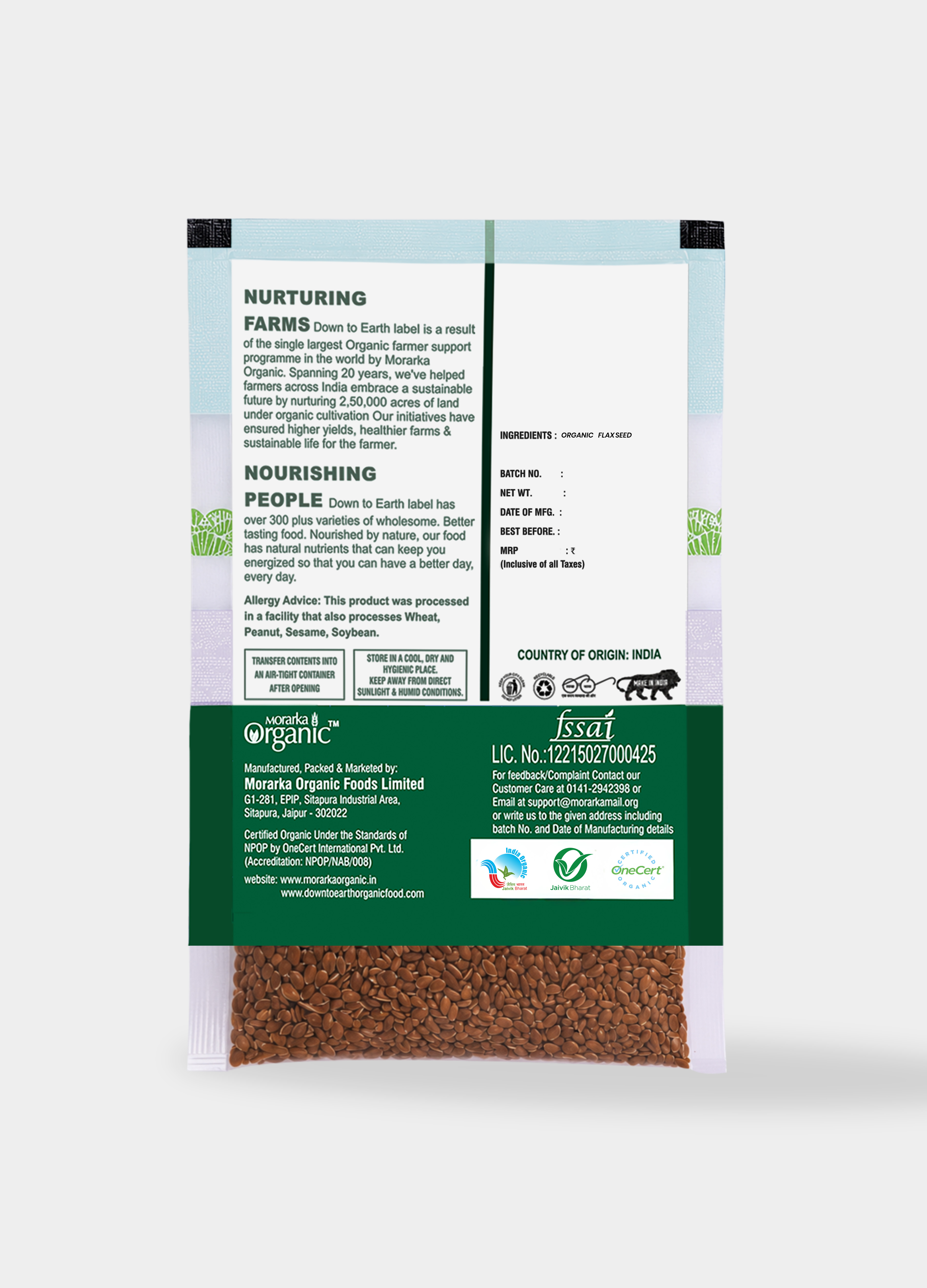 Organic Flaxseed