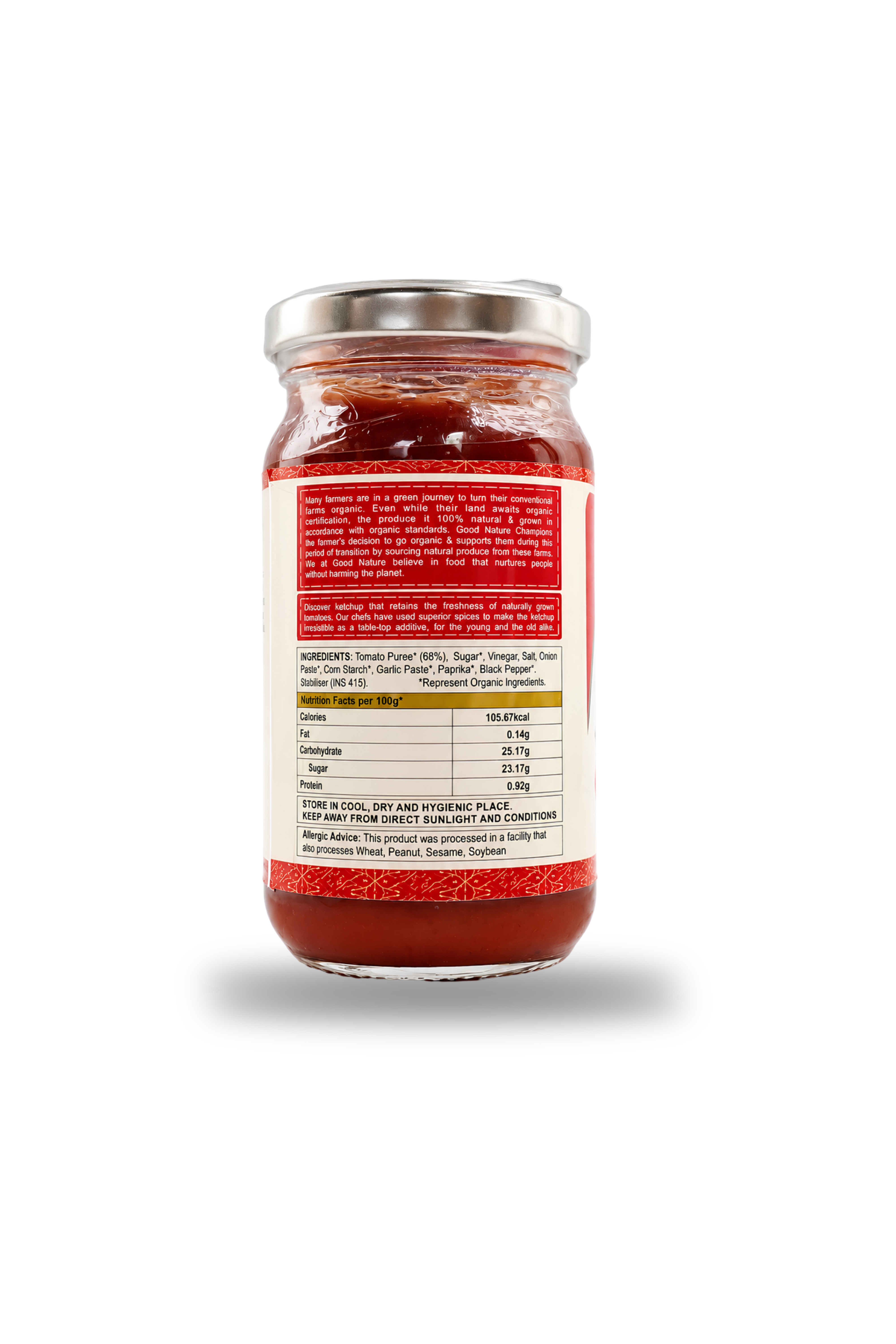 Organic Tomato Ketchup