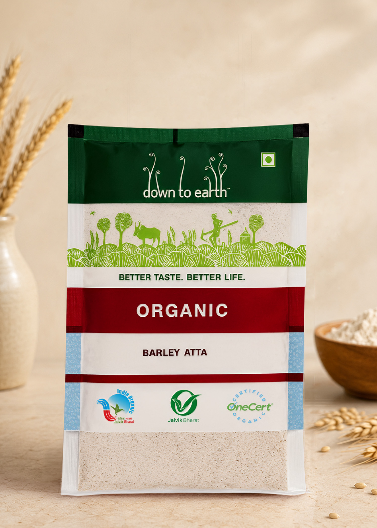 Organic Barley Atta