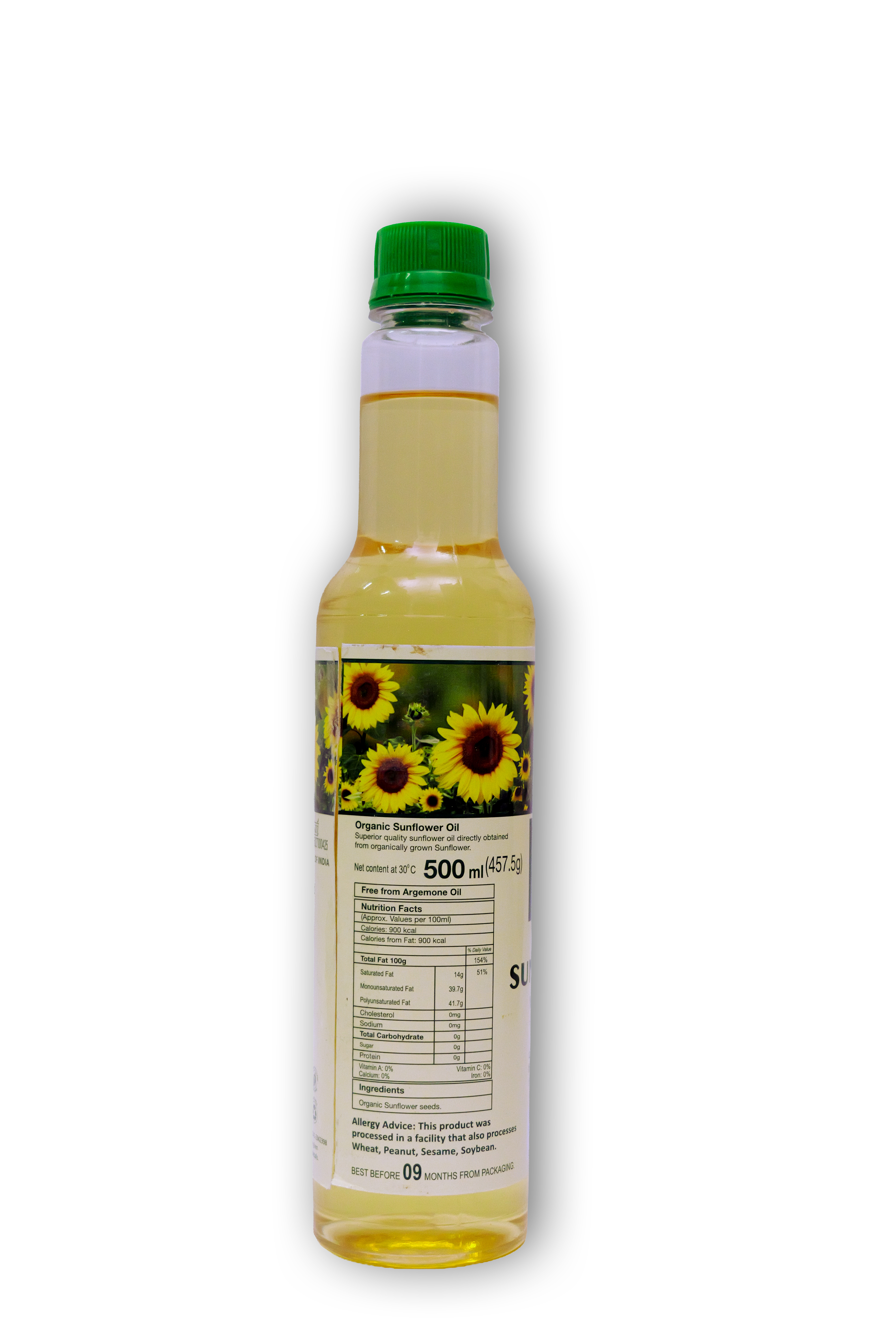 Organic Sunflower Oil