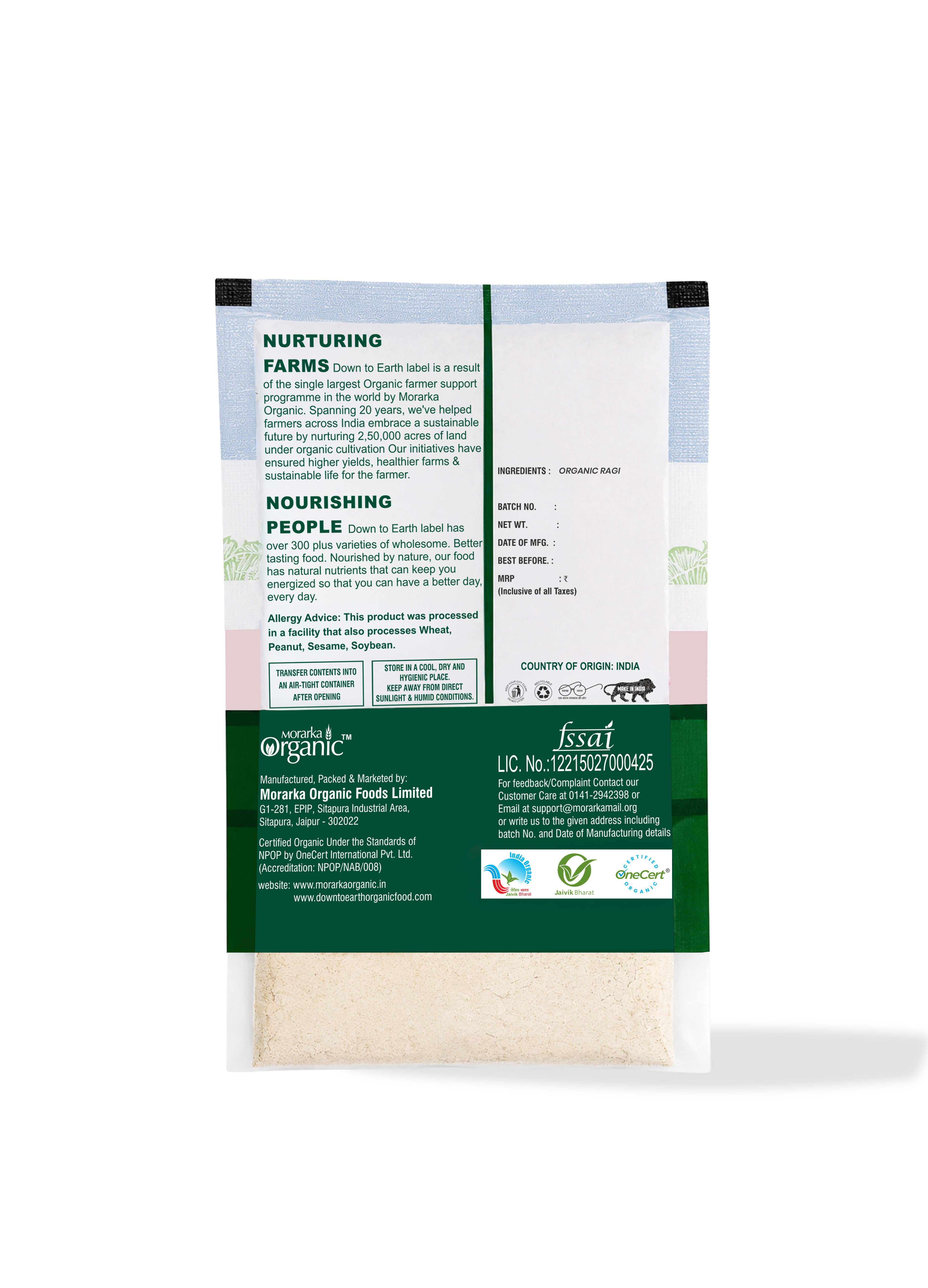 Organic Ragi Atta