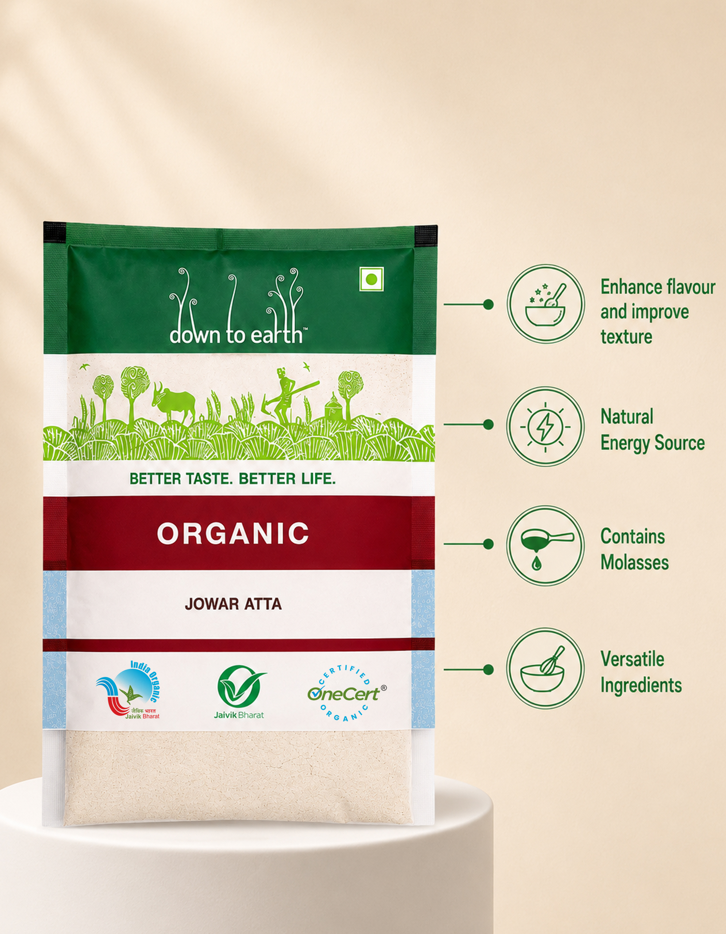 Organic Jowar Atta