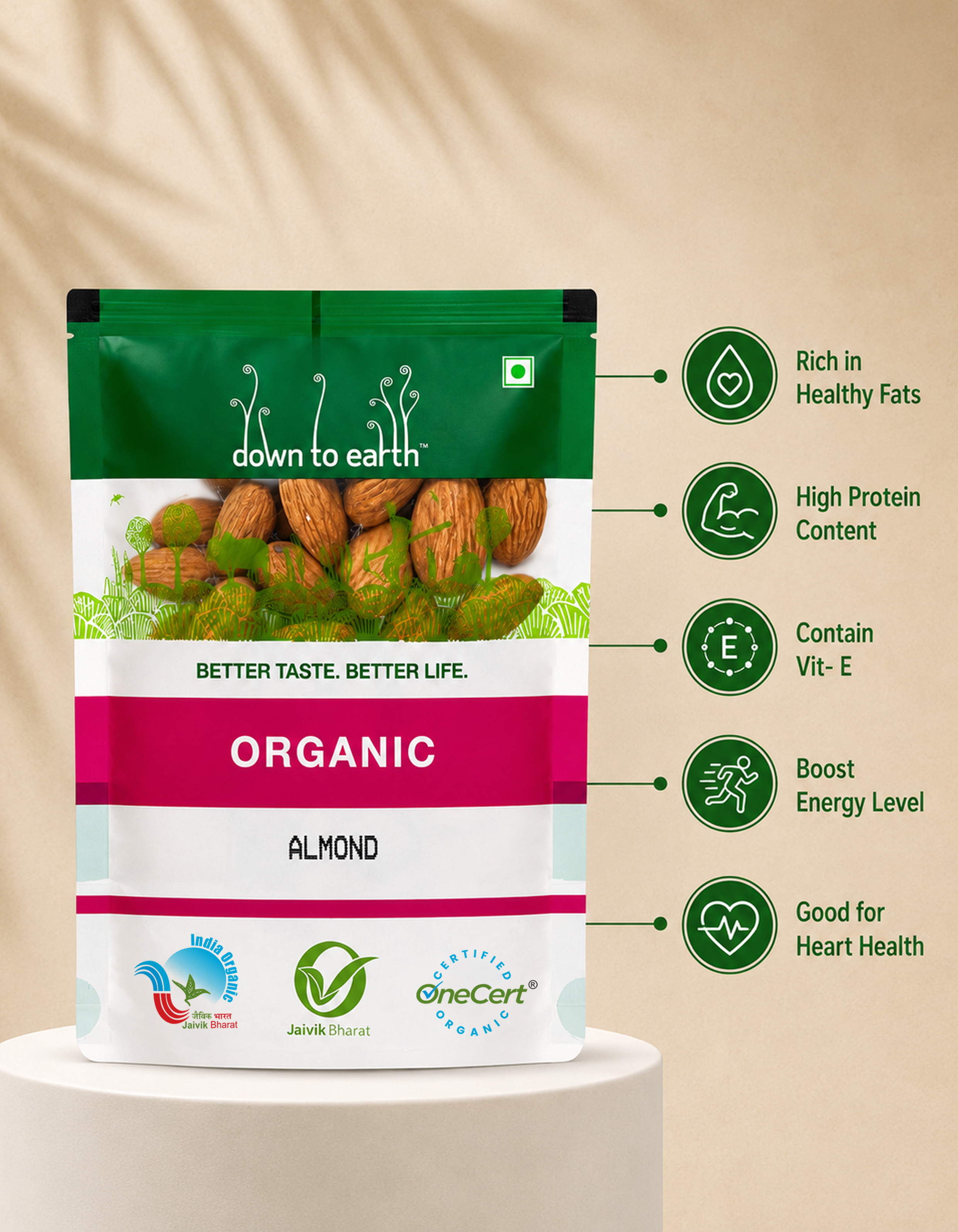 Organic Almond