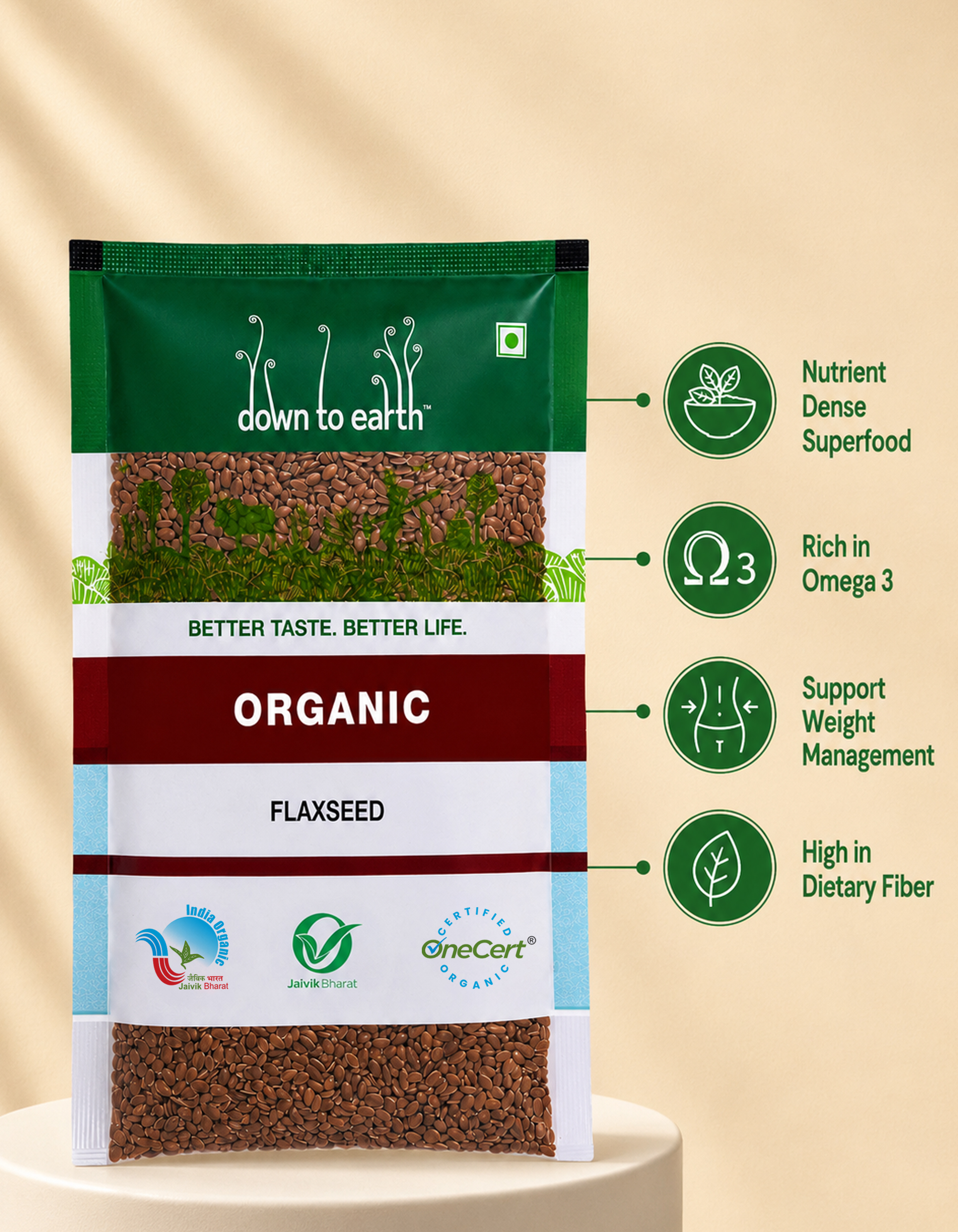Organic Flaxseed