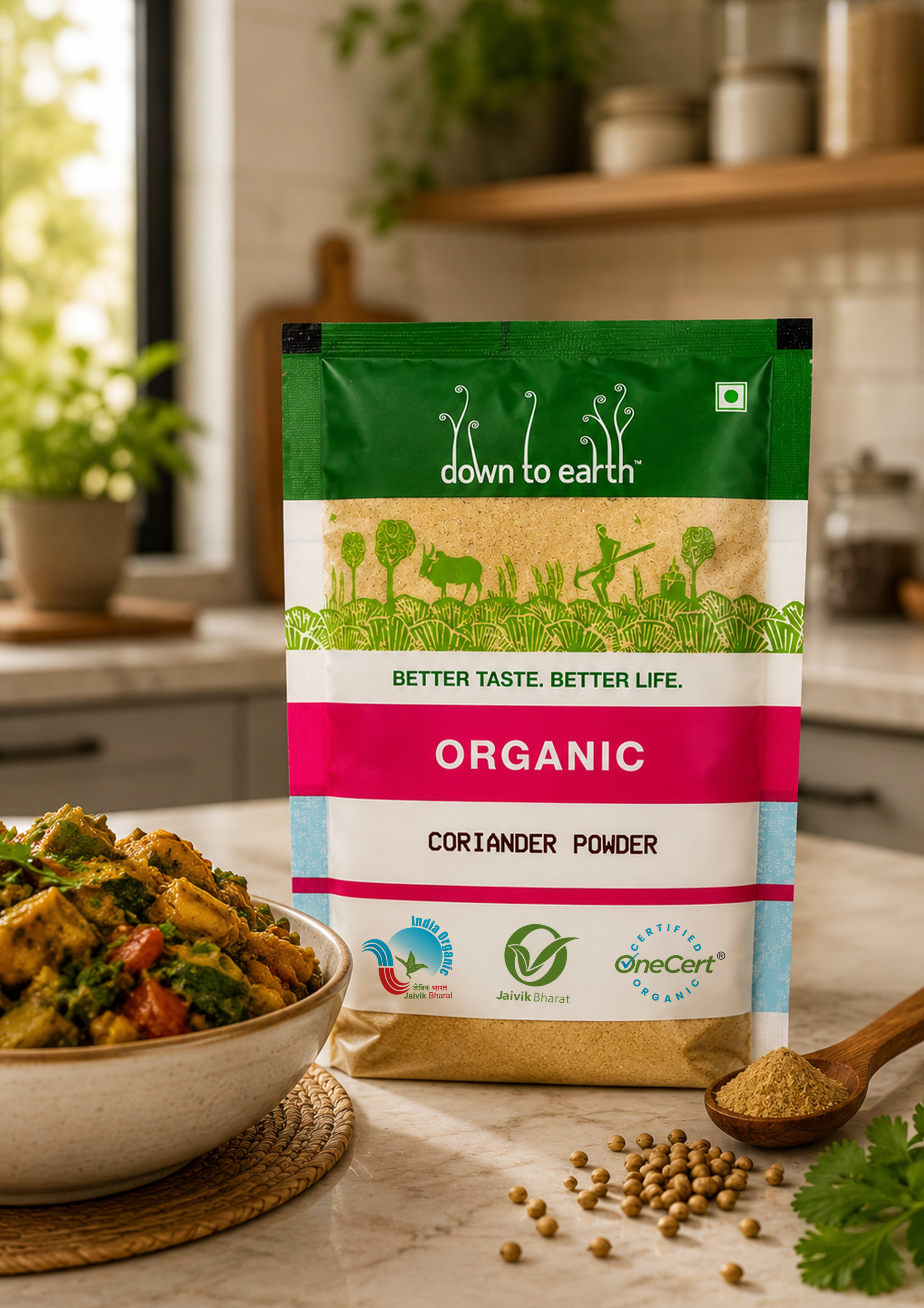 Organic Coriander Powder